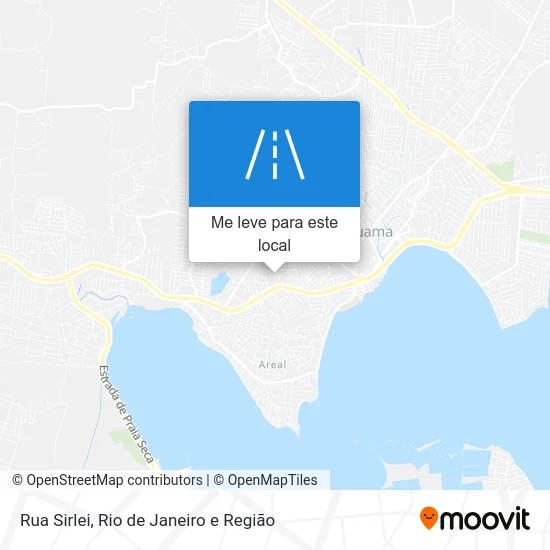 Rua Sirlei mapa