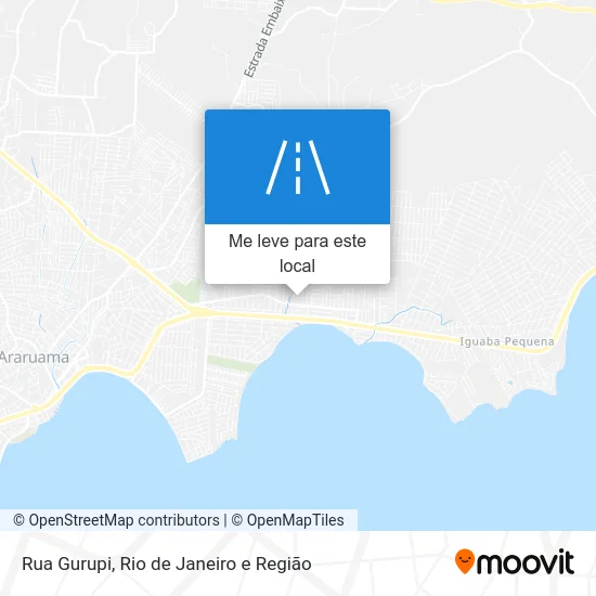 Rua Gurupi mapa