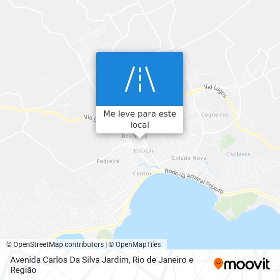 Avenida Carlos Da Silva Jardim mapa
