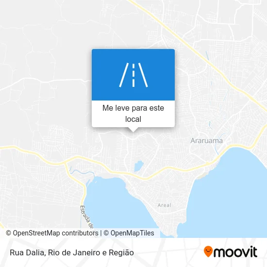 Rua Dalia mapa