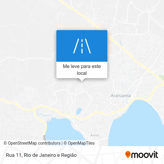 Rua 11 mapa