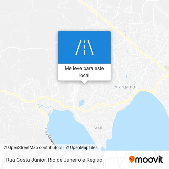 Rua Costa Junior mapa