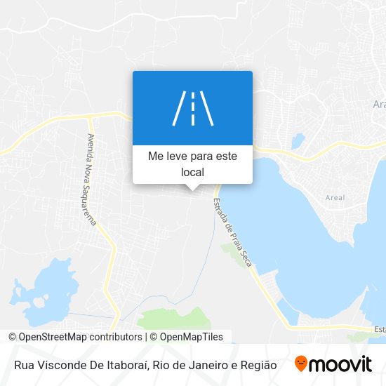 Rua Visconde De Itaboraí mapa