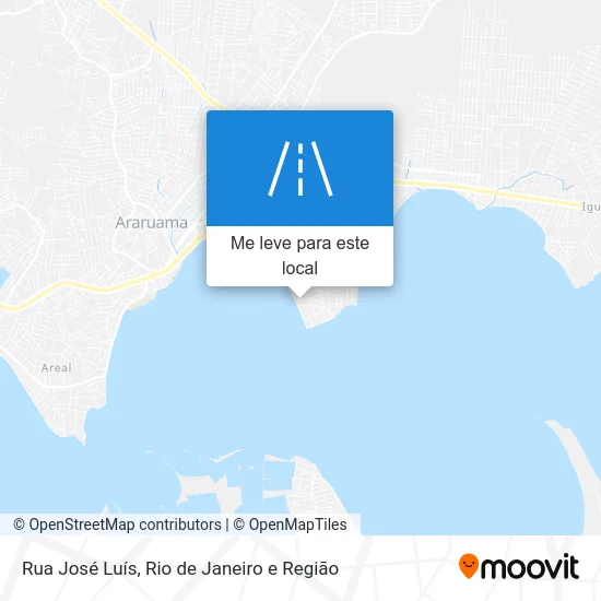 Rua José Luís mapa
