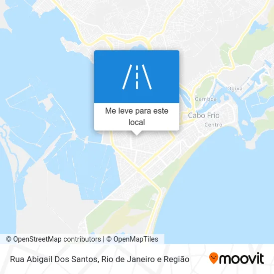 Rua Abigail Dos Santos mapa