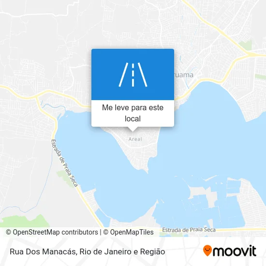 Rua Dos Manacás mapa