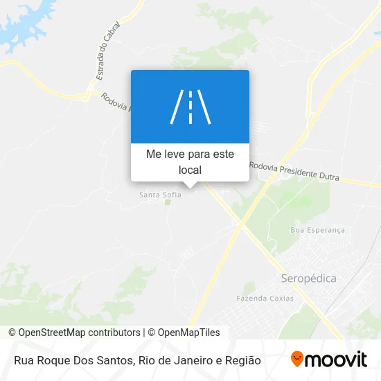 Rua Roque Dos Santos mapa