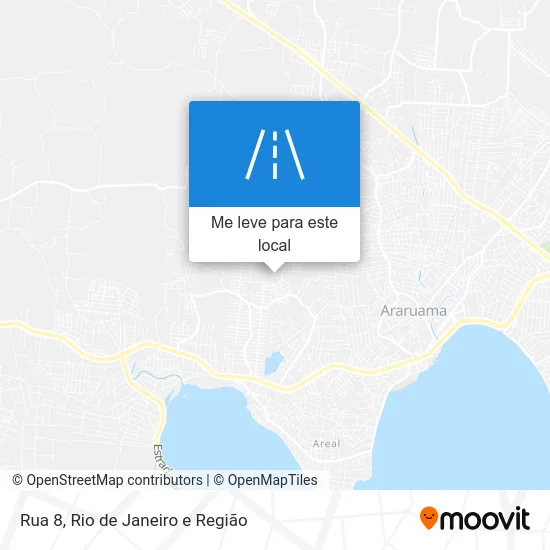 Rua 8 mapa
