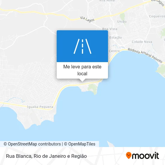 Rua Blanca mapa