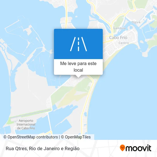 Rua Qtres mapa