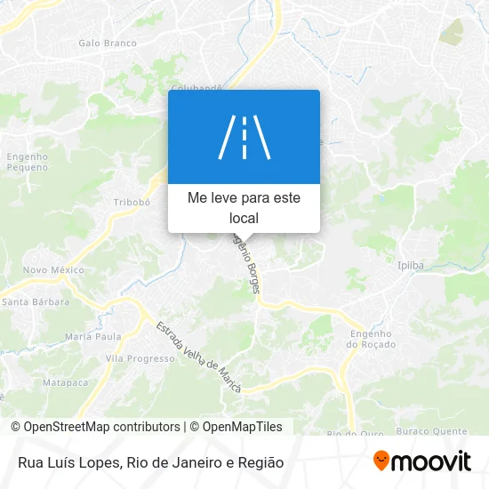 Rua Luís Lopes mapa