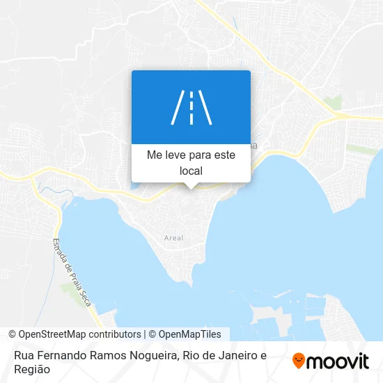Rua Fernando Ramos Nogueira mapa