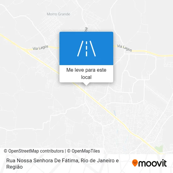Rua Nossa Senhora De Fátima mapa