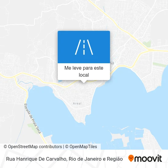 Rua Hanrique De Carvalho mapa