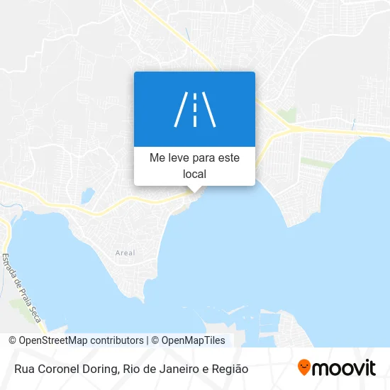 Rua Coronel Doring mapa