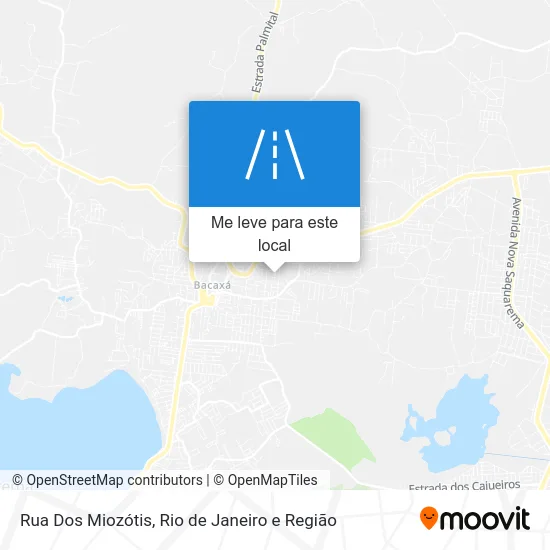 Rua Dos Miozótis mapa