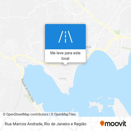 Rua Marcos Andrade mapa