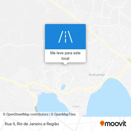 Rua 9 mapa