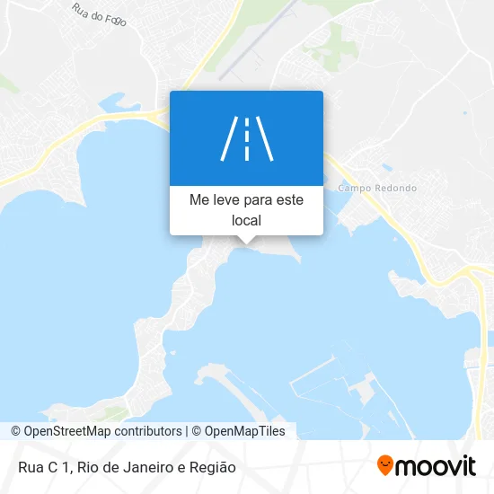Rua C 1 mapa