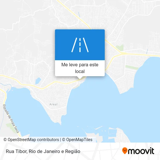 Rua Tibor mapa