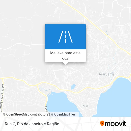 Rua O mapa