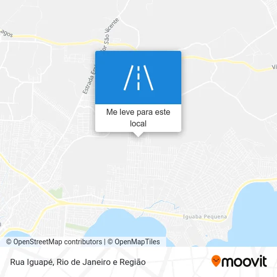 Rua Iguapé mapa