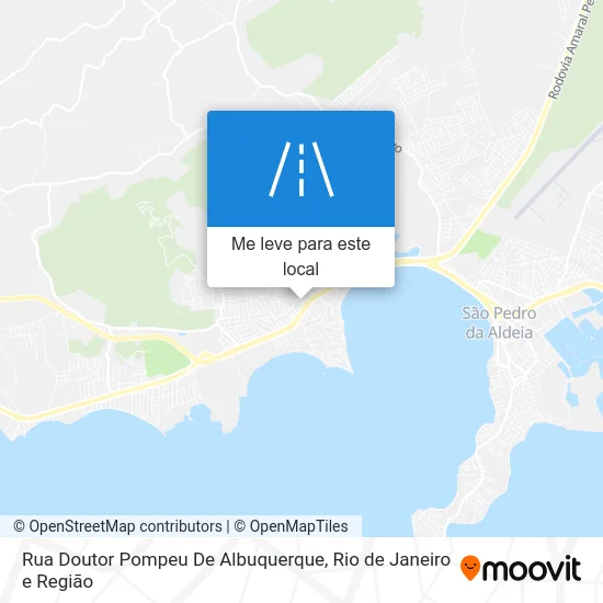 Rua Doutor Pompeu De Albuquerque mapa