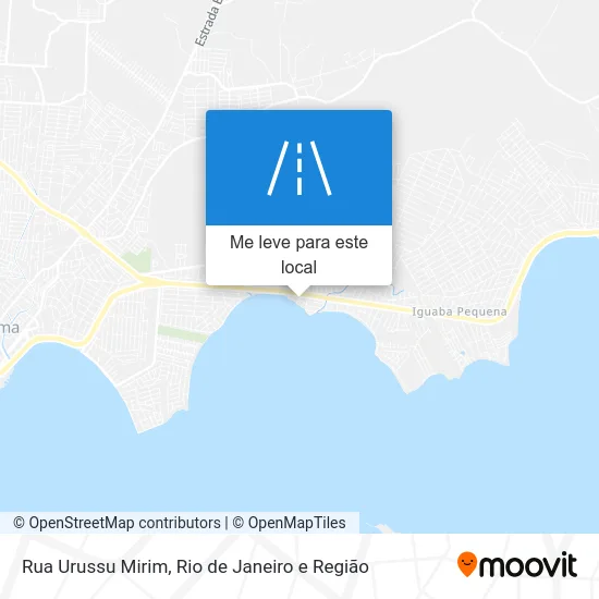 Rua Urussu Mirim mapa