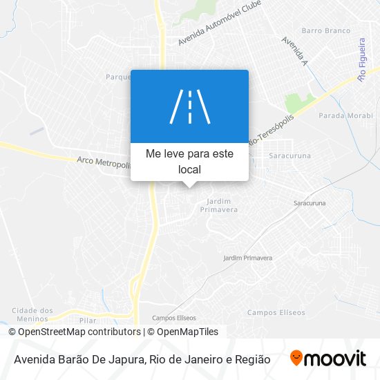 Avenida Barão De Japura mapa