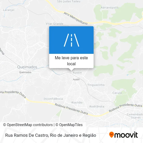 Rua Ramos De Castro mapa