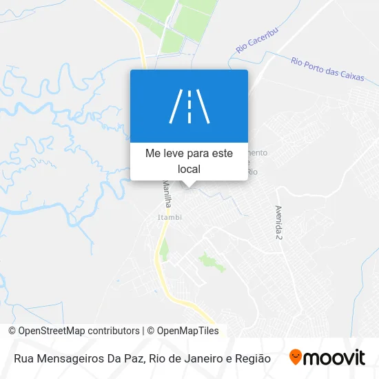 Rua Mensageiros Da Paz mapa