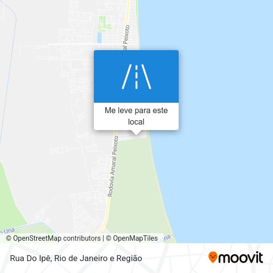 Rua Do Ipê mapa