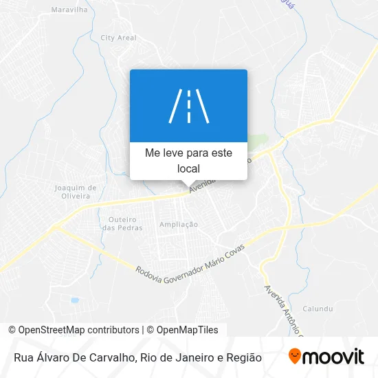 Rua Álvaro De Carvalho mapa