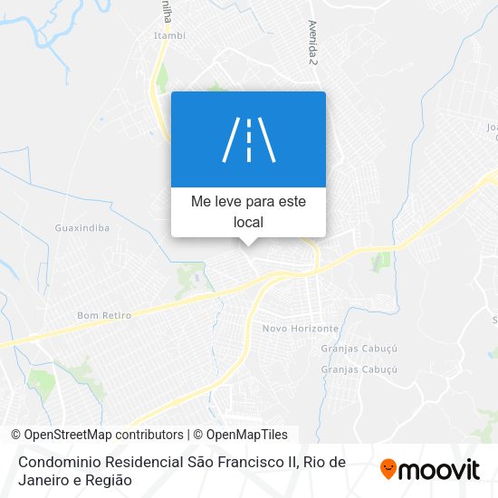 Condominio Residencial São Francisco II mapa
