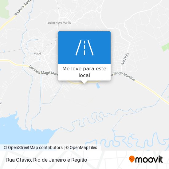 Rua Otávio mapa