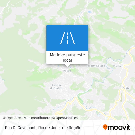 Rua Di Cavalcanti mapa