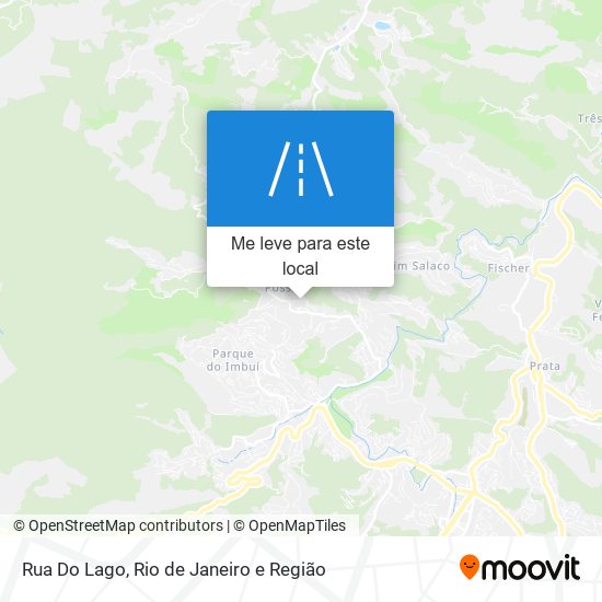 Rua Do Lago mapa