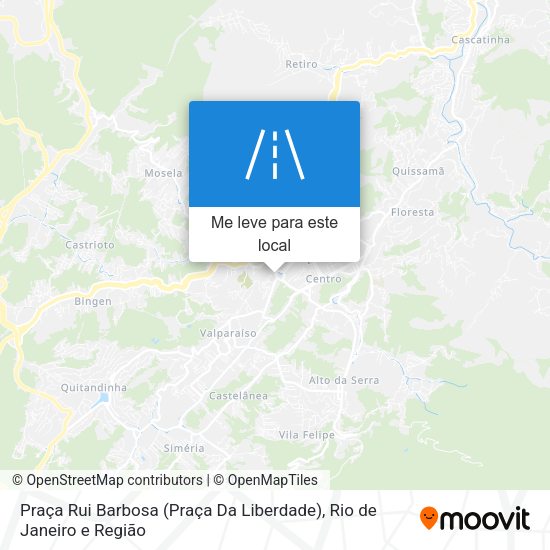 Praça Rui Barbosa (Praça Da Liberdade) mapa