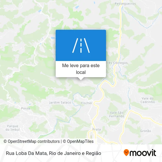 Rua Loba Da Mata mapa