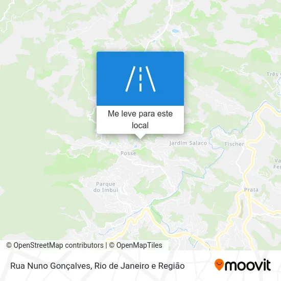Rua Nuno Gonçalves mapa