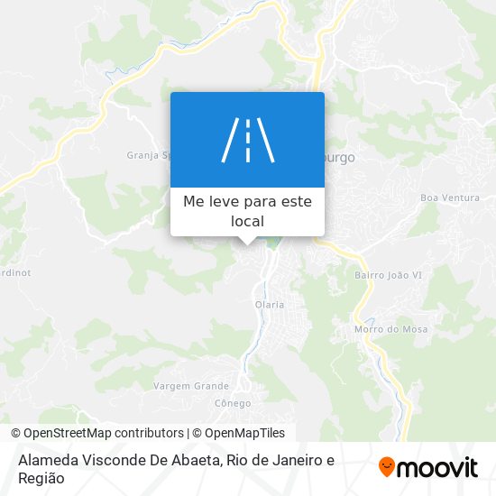 Alameda Visconde De Abaeta mapa