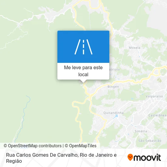 Rua Carlos Gomes De Carvalho mapa