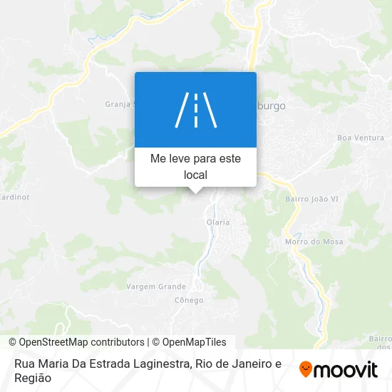Rua Maria Da Estrada Laginestra mapa