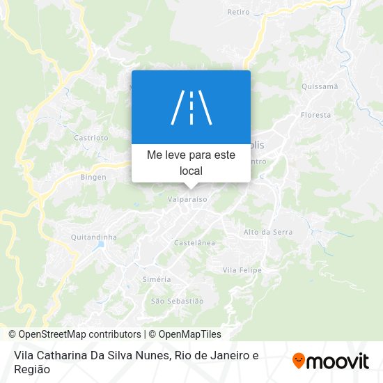 Vila Catharina Da Silva Nunes mapa