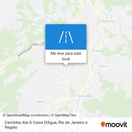 Caminho Ate A Caixa D'Agua mapa