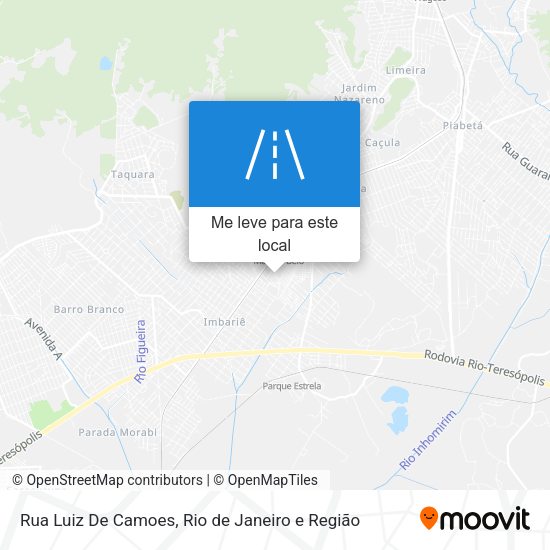 Rua Luiz De Camoes mapa