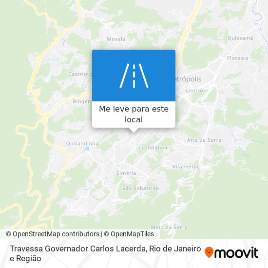 Travessa Governador Carlos Lacerda mapa