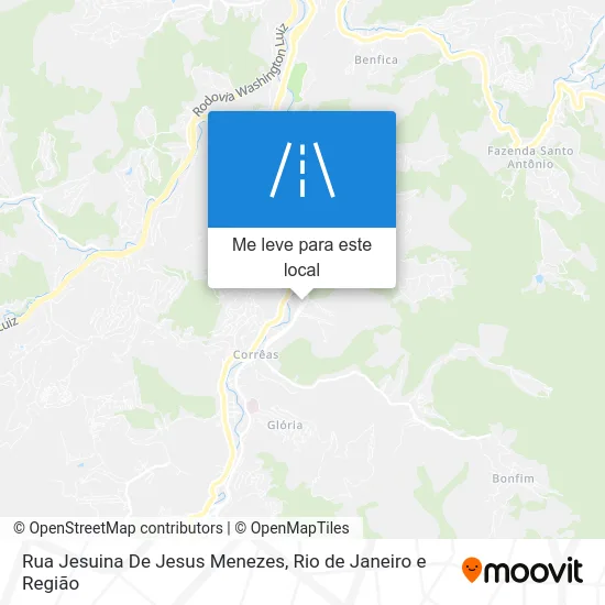 Rua Jesuina De Jesus Menezes mapa