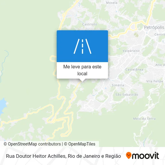 Rua Doutor Heitor Achilles mapa