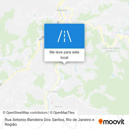 Rua Antonio Bandeira Dos Santos mapa